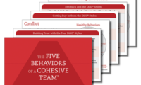 five behaviors take away cards
