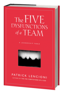 five behaviors of a cohesive team book disc partners